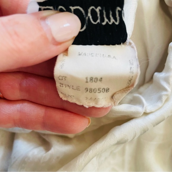 Le Damor Vintage White Pleated Skirt Size S - Picture 3 of 7